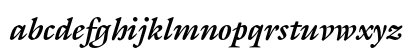 GalliardEF-BoldItalic Regular