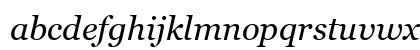 Georgia Italic Georgia Italic