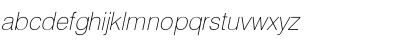 HeliosThin Italic Font HeliosThin Italic Font