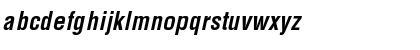 Helvetica Bold Condensed Oblique Font