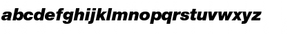 Helvetica Neue LT Pro 96 Black Italic Font