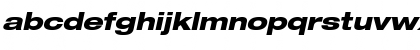 Helvetica Neue LT Pro 83 Heavy Extended Oblique Font