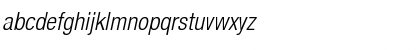 Helvetica Neue LT Pro 47 Light Condensed Oblique Font