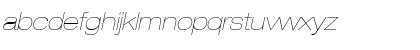 Helvetica Neue LT Pro 23 Ultra Light Extended Oblique Font