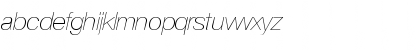 Helvetica Neue LT Pro 26 Ultra Light Italic Font