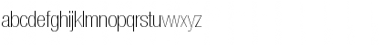 Helvetica Neue LT Std 27 Ultra Light Condensed Font
