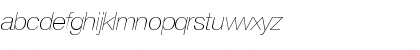 Helvetica Neue LT Std 26 Ultra Light Italic Font