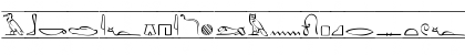 Hieroglyphic Cartouche Font Hieroglyphic Cartouche Font