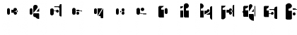 CalendarDigits Regular Font CalendarDigits Regular Font