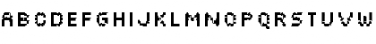 UF Silkscreen Remix E Regular Font
