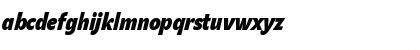 JohnSansCond Heavy Pro Bold Italic Font