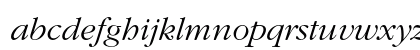 ITC Garamond Std Light Italic