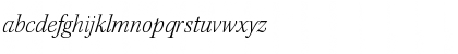 Kepler Std Light Semicondensed Italic Subhead Font