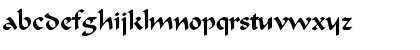 Calligraphic Regular Font