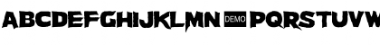 Massacre DEMO Regular Font Massacre DEMO Regular Font