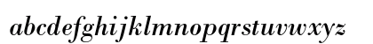 Bodoni Italic Bodoni Italic