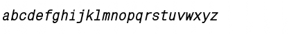 MonoCondensedC Bold Italic Font