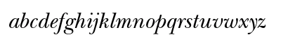 ITC New Baskerville Italic Old Style Figures