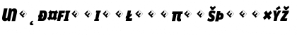 Unit-UltraSCItalicExpert Regular Font Unit-UltraSCItalicExpert Regular Font