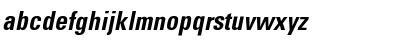 Univers 57 Condensed Bold Oblique Font