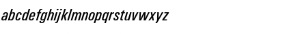 Univers Condensed Italic Font Univers Condensed Italic Font