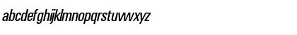 Universal Condensed Italic Font Universal Condensed Italic Font