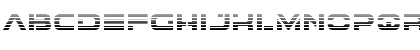 7th Service Gradient Regular Font