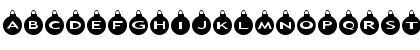 AlphaShapes xmas balls Normal Font AlphaShapes xmas balls Normal Font