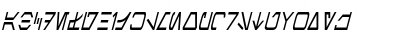 Aurebesh Condensed Italic Font Aurebesh Condensed Italic Font