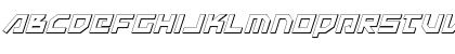 Uno Estado 3D Italic Italic Font