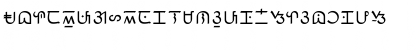 Baybayin Eskriba Simplified Regular Font