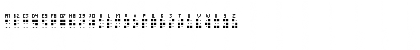 Braille Punch Regular Font Braille Punch Regular Font