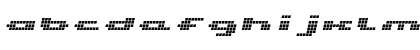 UP Tiny lcd four 8 Italic Font UP Tiny lcd four 8 Italic Font