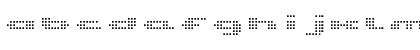 UP Tiny lcd four 8 Light Font UP Tiny lcd four 8 Light Font