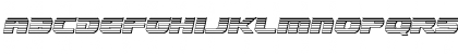 Dekaranger Platinum Italic Italic Font
