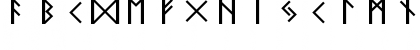 Elder Futhark Regular Font
