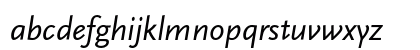 Scala Sans Regular Italic
