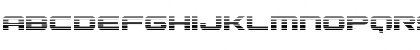 Gunship Gradient Regular Font