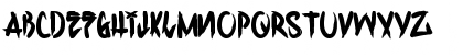 H74 Corpse Paint Regular Font