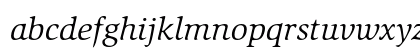 ITC Slimbach Book Italic