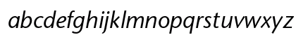 ITC Stone Sans LT Italic