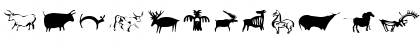 Cave Painting Dingbats Regular Font Cave Painting Dingbats Regular Font