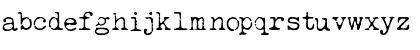 LUCKY TYPEWRITER Normal Font LUCKY TYPEWRITER Normal Font