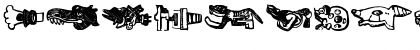 MayanMexicanSymbols Regular Font MayanMexicanSymbols Regular Font