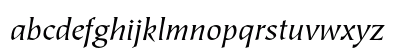 ITC Tiepolo Std Book Italic