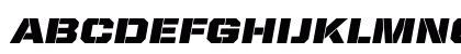 United Italic SemiExt Stencil