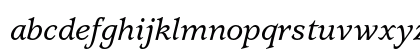ITC Usherwood LT Medium Italic