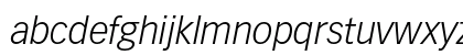 Vectora LT Std 46 Light Italic