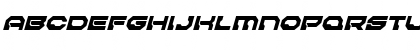 Pulsar Class Solid Semi-Condensed Italic Condensed Italic Font
