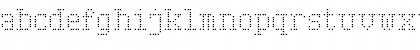 Serif Dot Digital-7 Regular Font